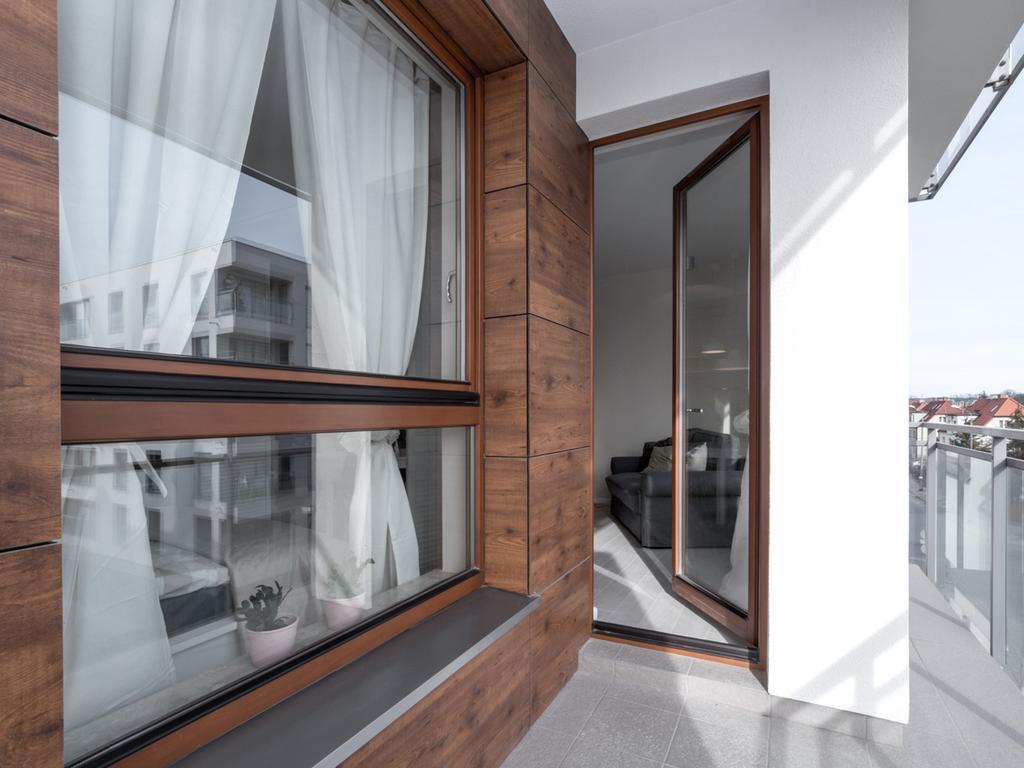 Apartament Z Widokiem Na Dworek 그단스크 외부 사진